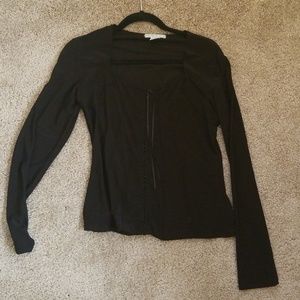 Long sleeve black shirt